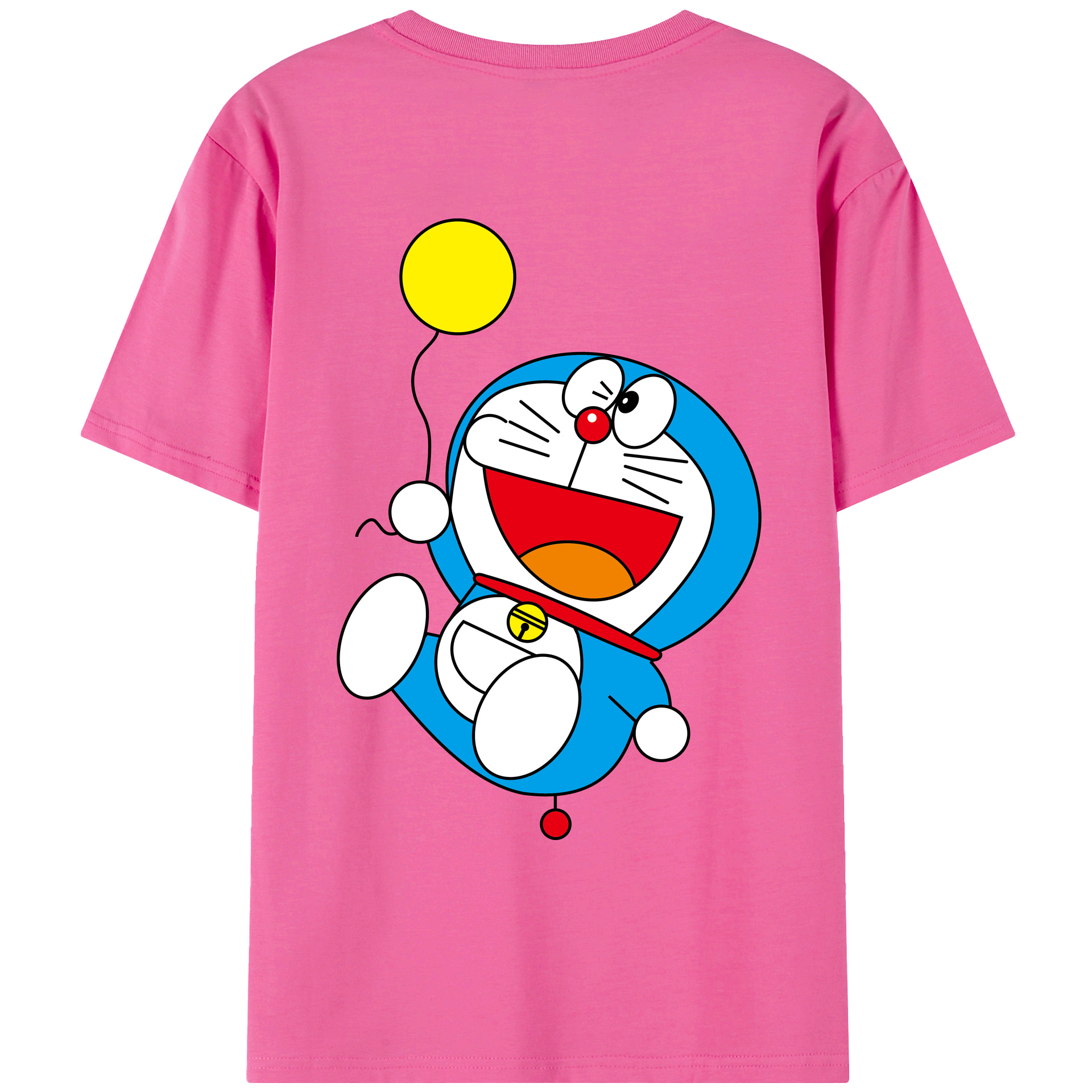 （画像用） ドラえもん Doraemon レディース半袖Tシャツ(バックプリント)